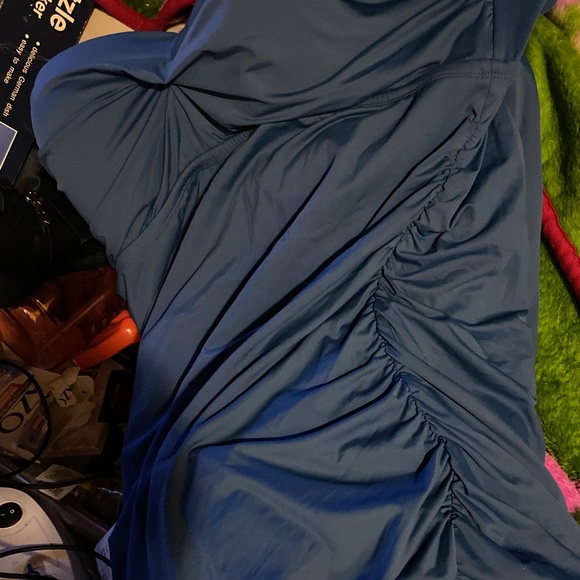 NWT Jantzen one 1 pc swim suit swim dress US 10 lined TUMMY CONTROL padded 24 - Picture 16 of 16